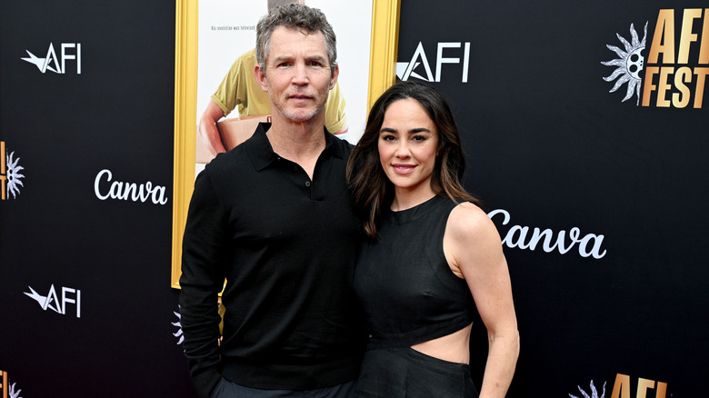 Shawn Hatosy and Kelly Albanese at Dead Man's Wire screening