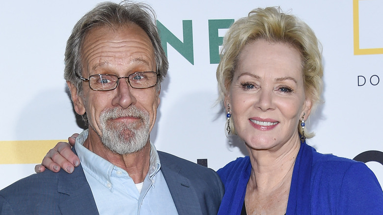 Richard Gilliland and Jean Smart smiling