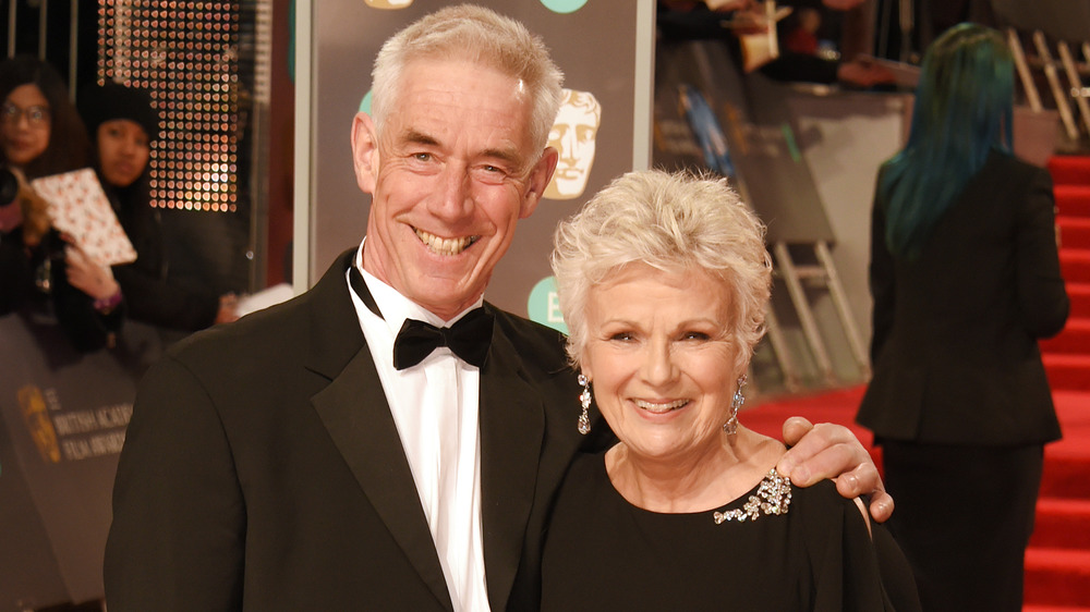 Grant Roffey and Julie Walters posing