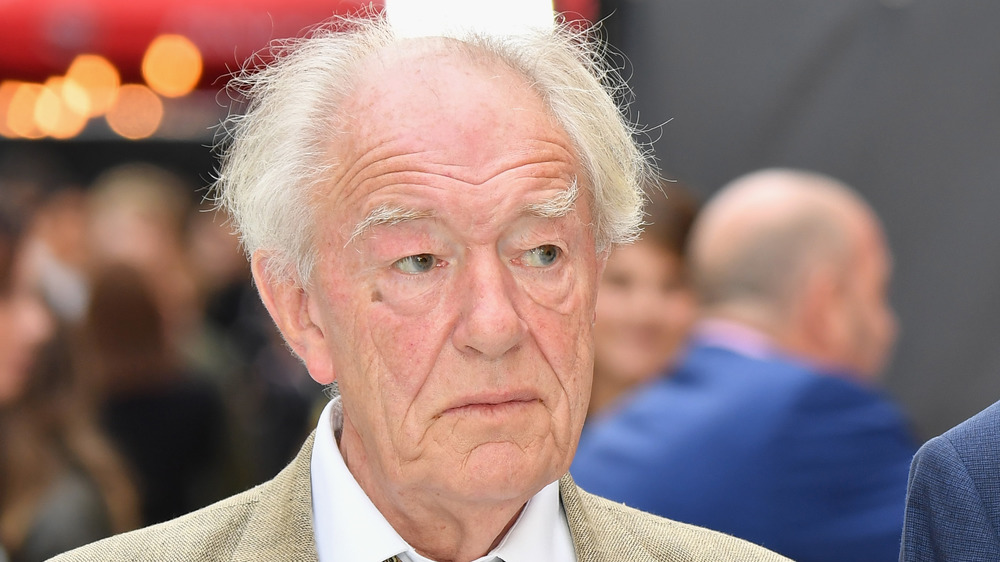 Michael Gambon at an event