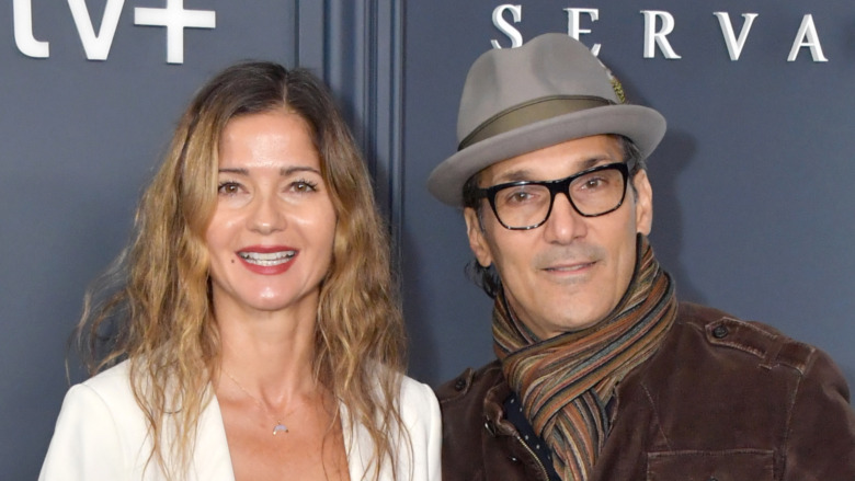 Jill Hennessy and Paolo Mastropietro smiling 