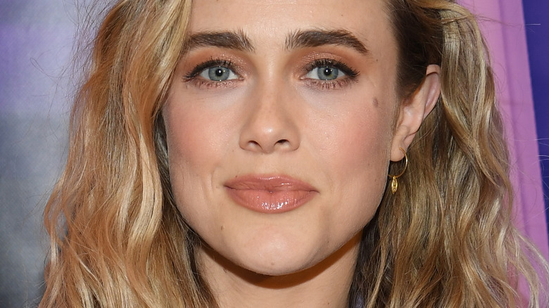 Melissa Roxburgh on the red carpet