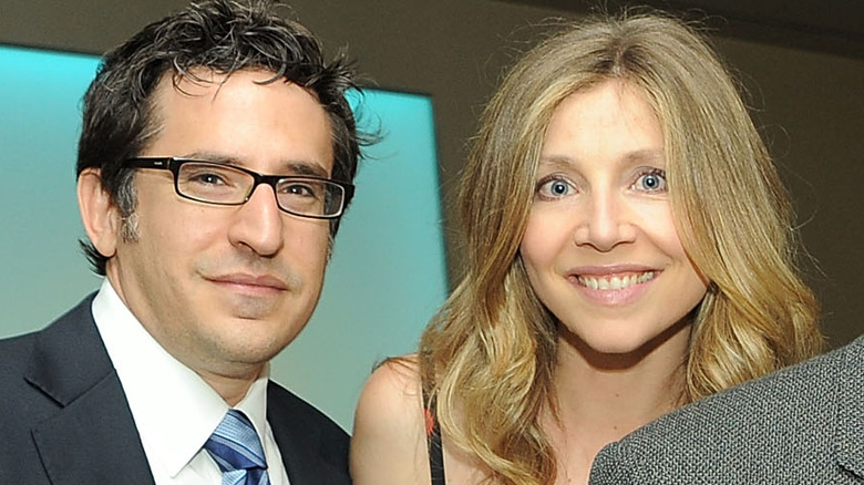 Jamie Afifi and Sarah Chalke
