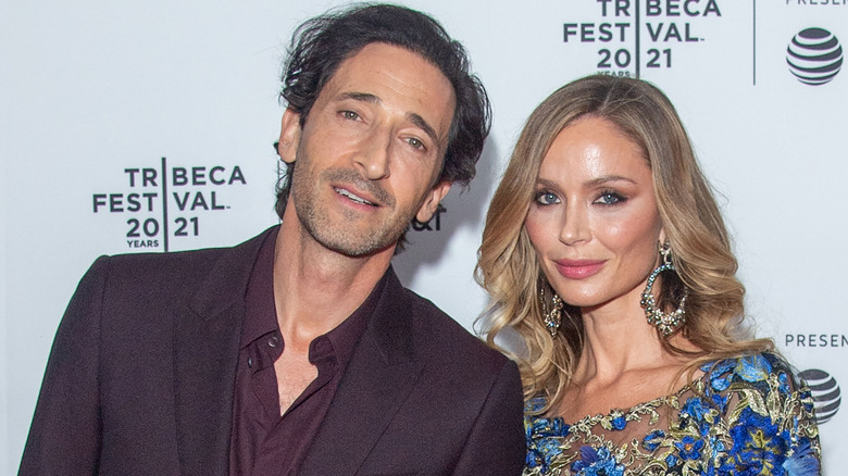 Adrien Brody and Georgina Chapman at Tribeca 