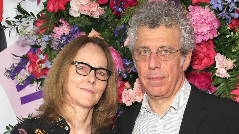 Eric Bogosian and Jo Bonney at an event 