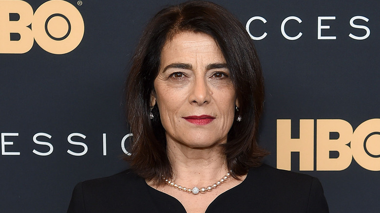 Hiam Abbass at an event for "Succession" 