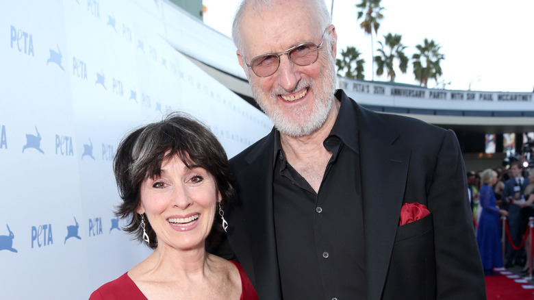 James Cromwell and Anna Stuart smiling 