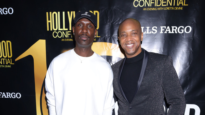Josh Gbor and J. August Richards at Josh Gbor Richards and J. August Richards attend Hollywood Confidential x Loretta Devine: A Moment To Exhale With Our 'Dreamgirl'
