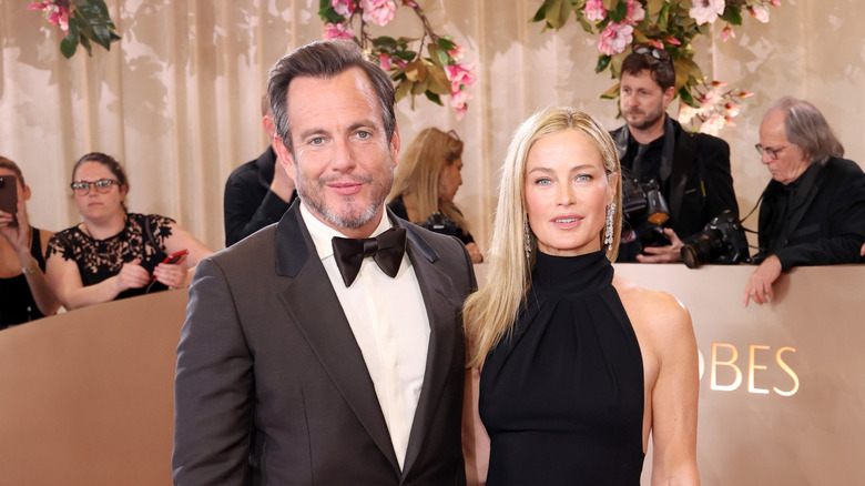 Will Arnett and Carolyn Murphy at 83rd Annual Golden Globe Awards
