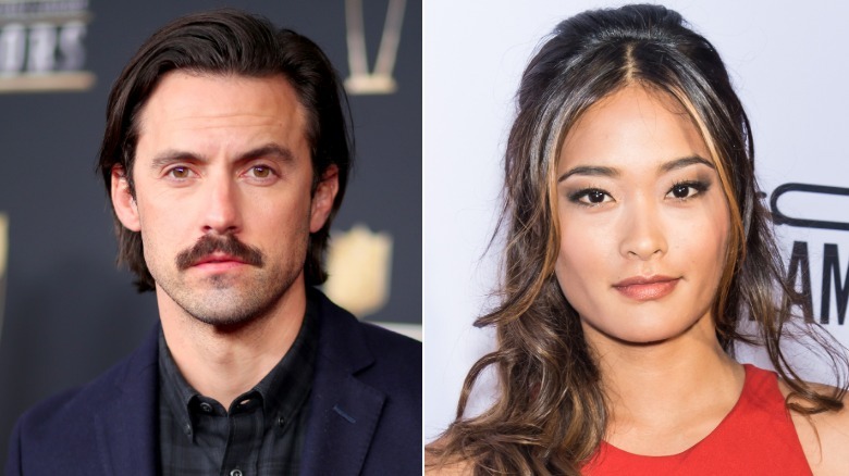 Milo Ventimiglia and Jarah Mariano