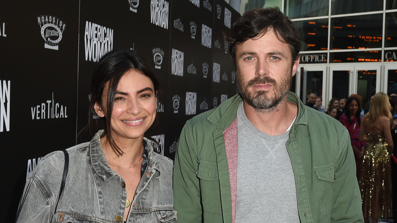 Floriana Lima and Casey Affleck attending the Los Angeles Premiere of American Woman