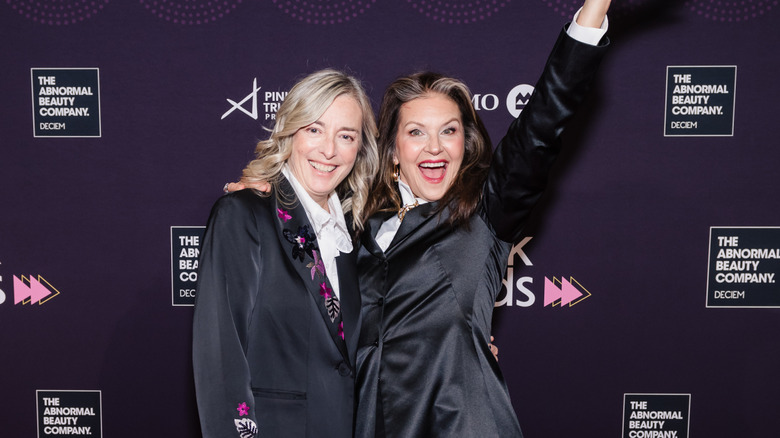 Julie Bristow and Wendy Crewson attending the second annual Pink Awards