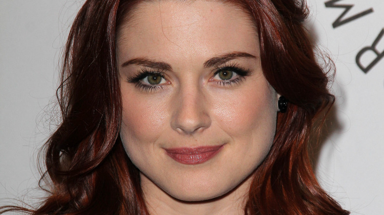 Alexandra Breckenridge smiling