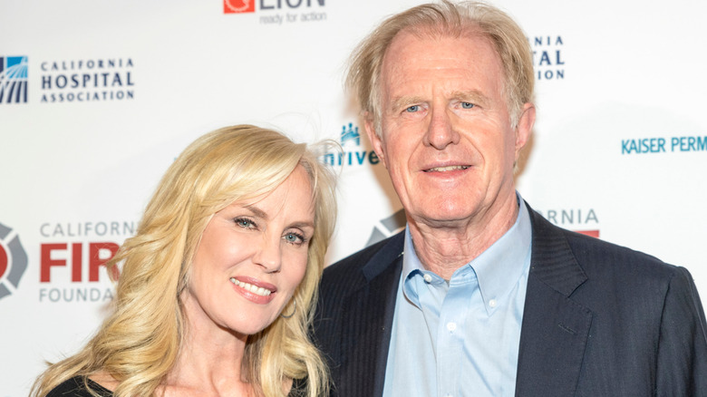 Ed Begley, Jr. and Rachelle Carson posing