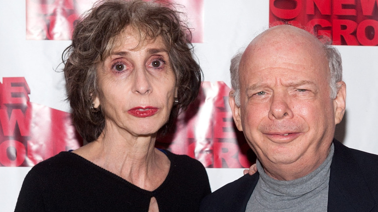 Wallace Shawn and Deborah Eisenberg posing