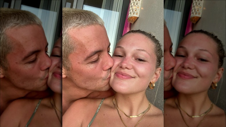 Tony Ferrari and Olivia Holt selfie