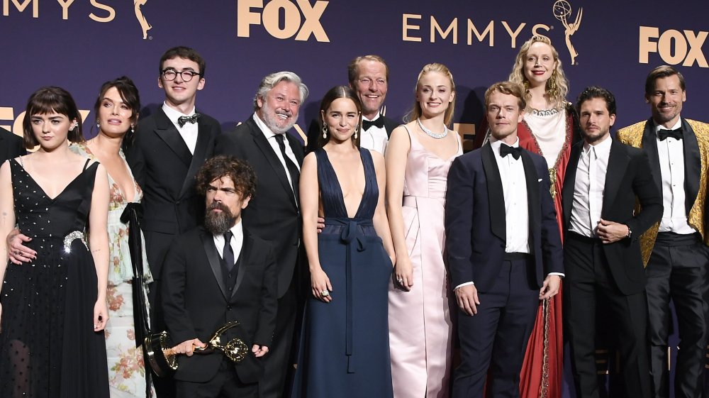 The Game of Thrones cast at the Emmys