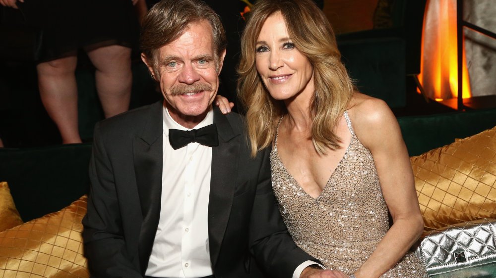 William H. Macy and Felicity Huffman at Golden Globes