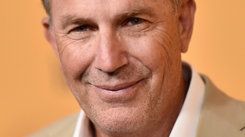 Kevin Costner smiling