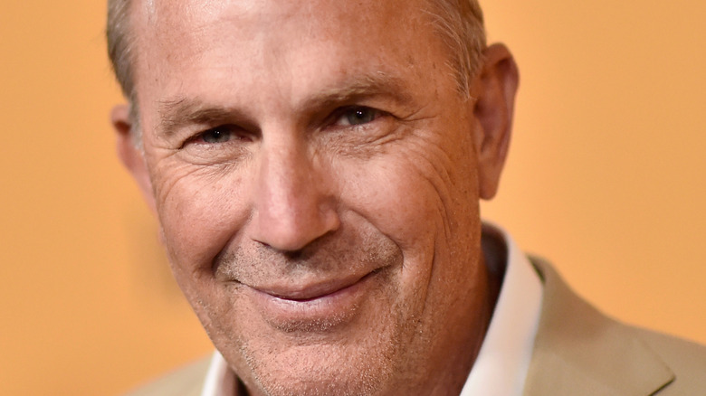 Kevin Costner smiling