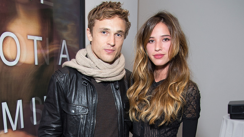 William Moseley and Kelsey Asbille on the red carpet