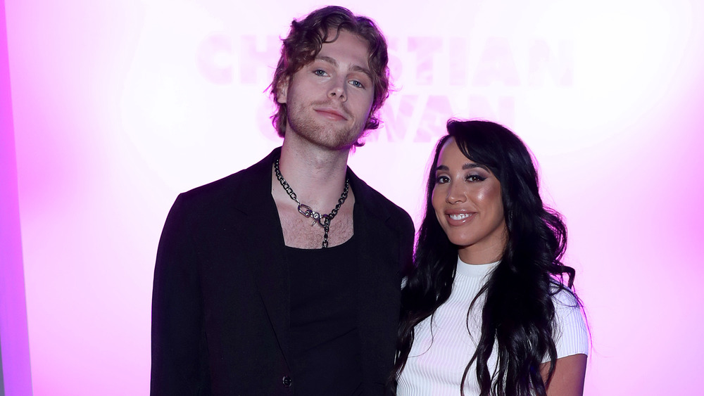 Luke Hemmings and Sierra Deaton smiling