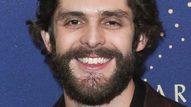 Thomas Rhett on the red carpet