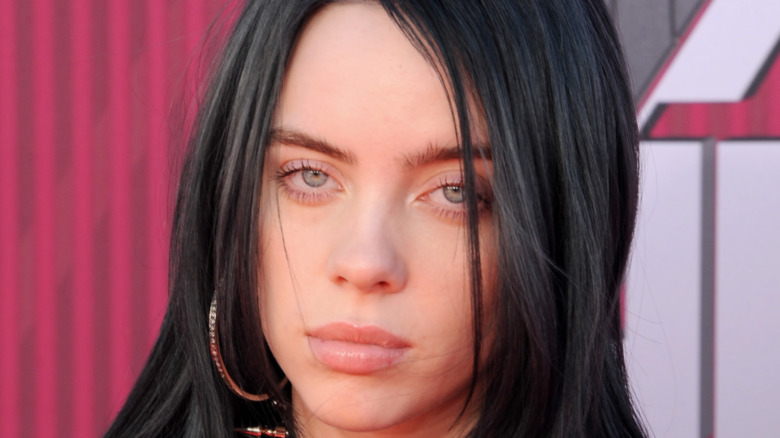 Billie Eilish serious 