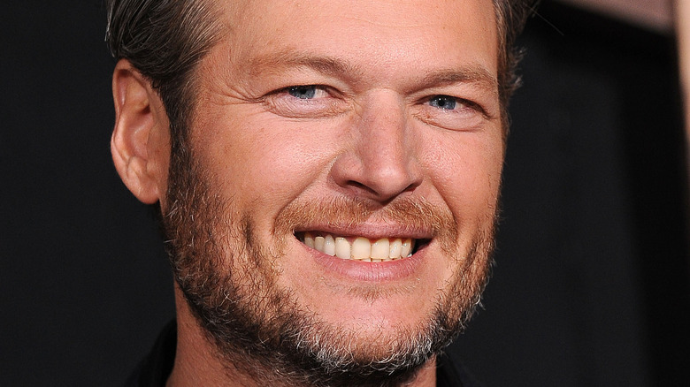 Blake Shelton at a movie premiere