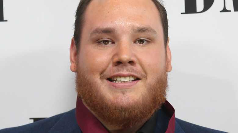 Luke Combs smiling