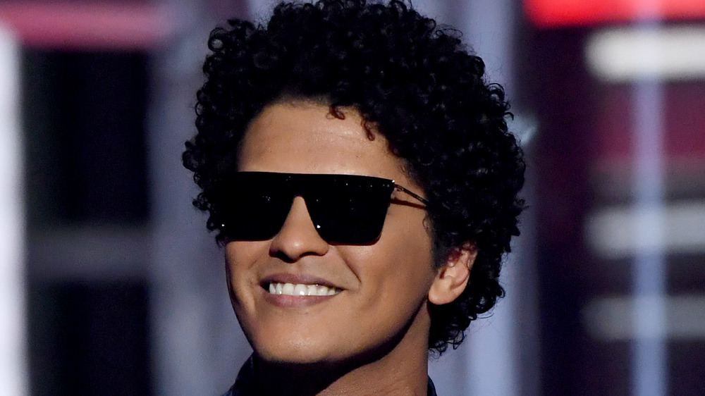 Bruno Mars smiling 