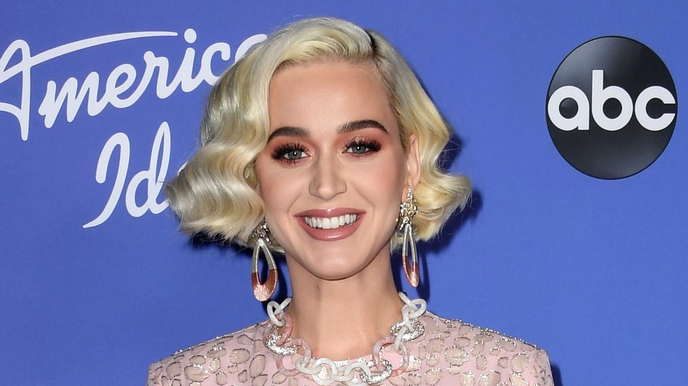 Katy Perry smiling