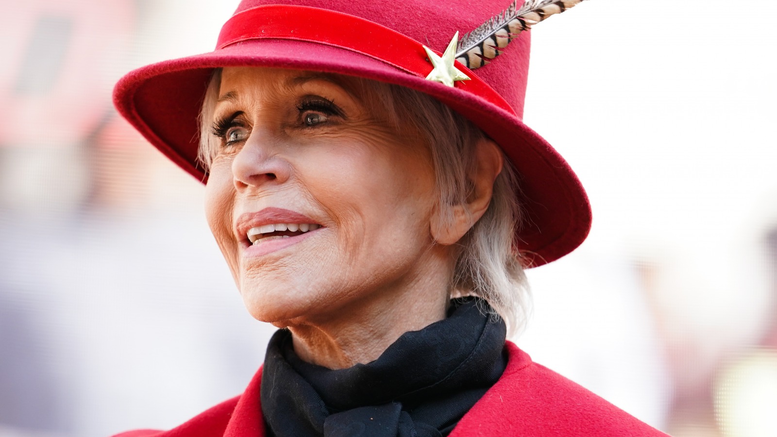 The Real Meaning Jane Fonda's Red Coat