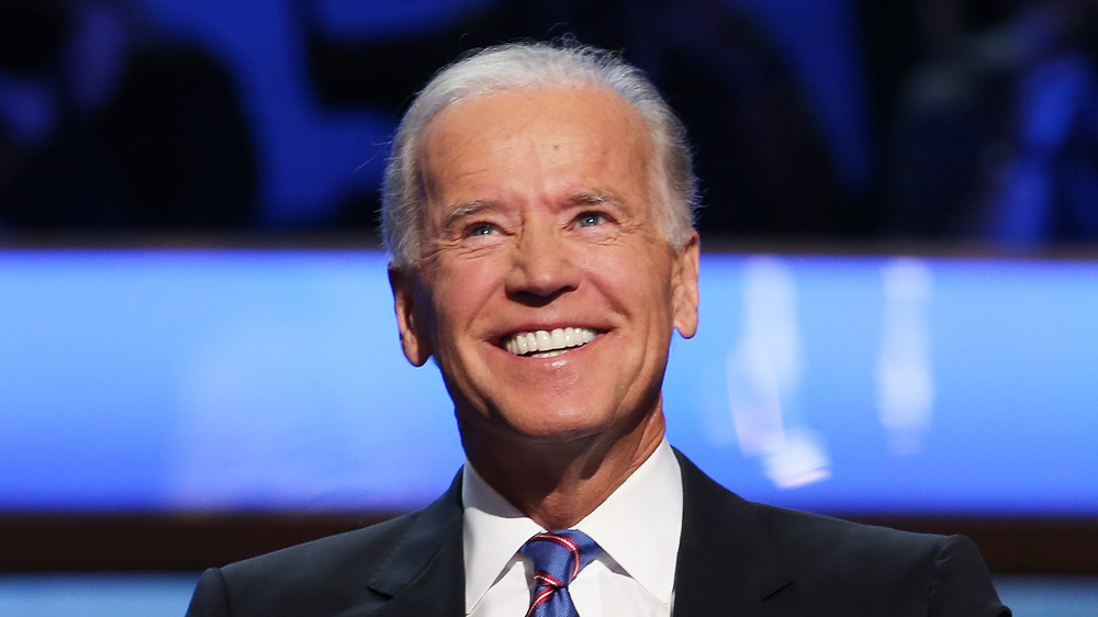 Joe Biden smiling