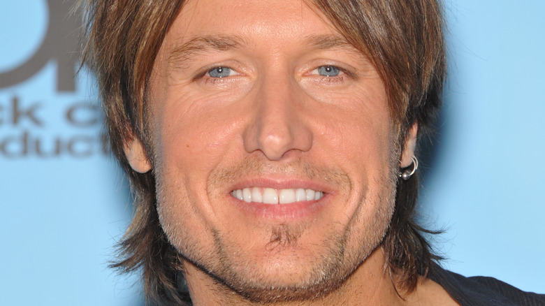 Keith Urban smiling