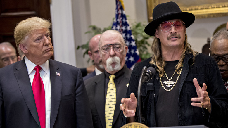 Donald Trump and Kid Rock