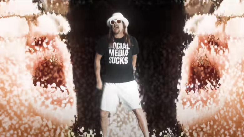 Kid Rock in the "Don't Tell Me How To Live" music video