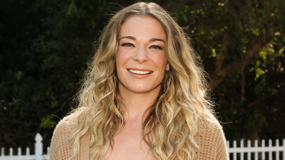 LeAnn Rimes smiling for the camera