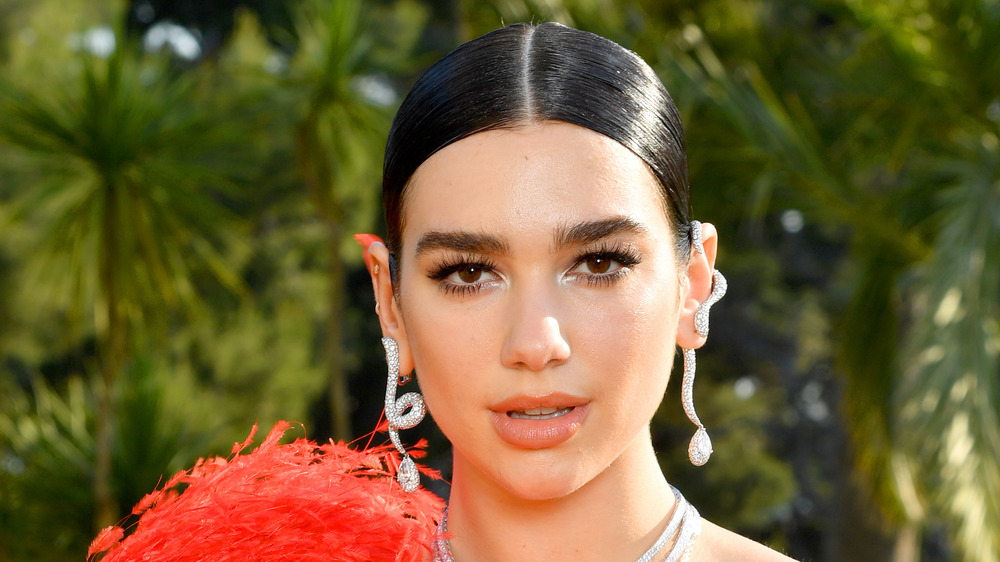Dua Lipa at a gala