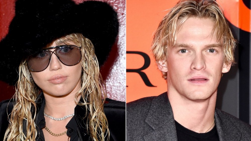 Miley Cyrus and Cody Simpson