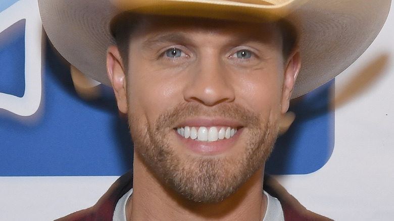 Dustin Lynch smiling