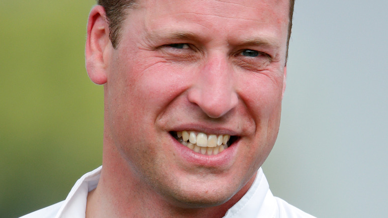 Prince William smiling