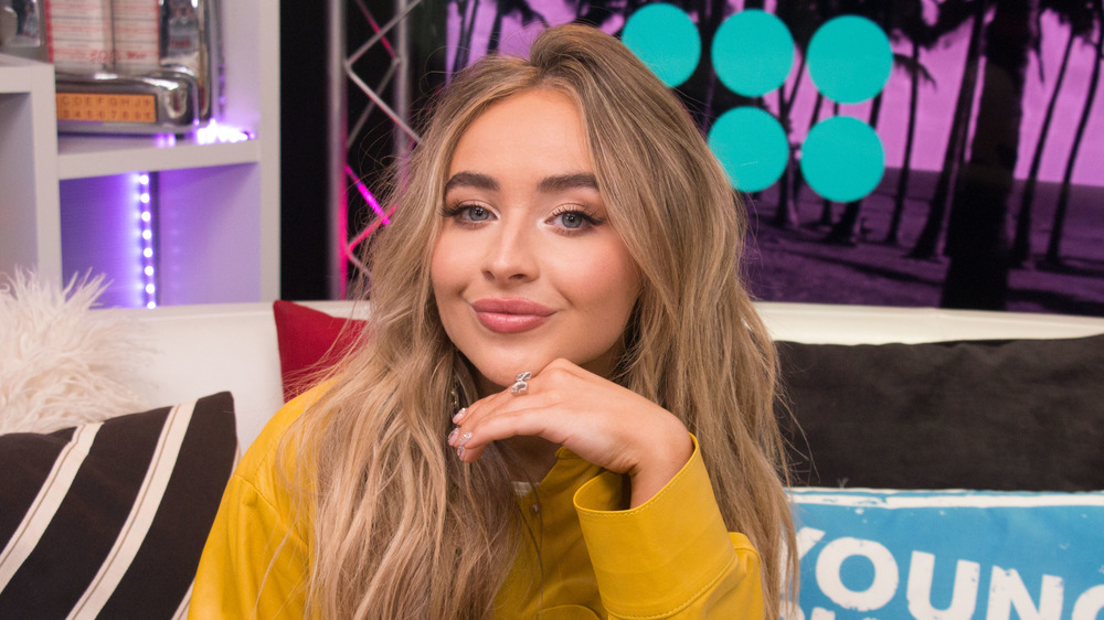 Sabrina Carpenter poses during interview