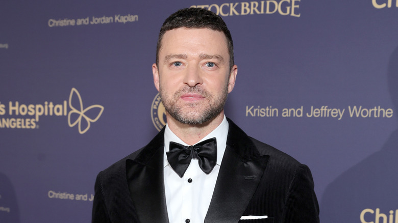 Justin Timberlake attending gala