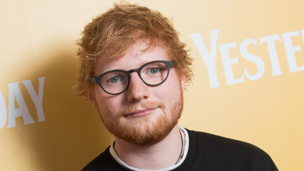 Ed Sheeran at the Yesterday premiere