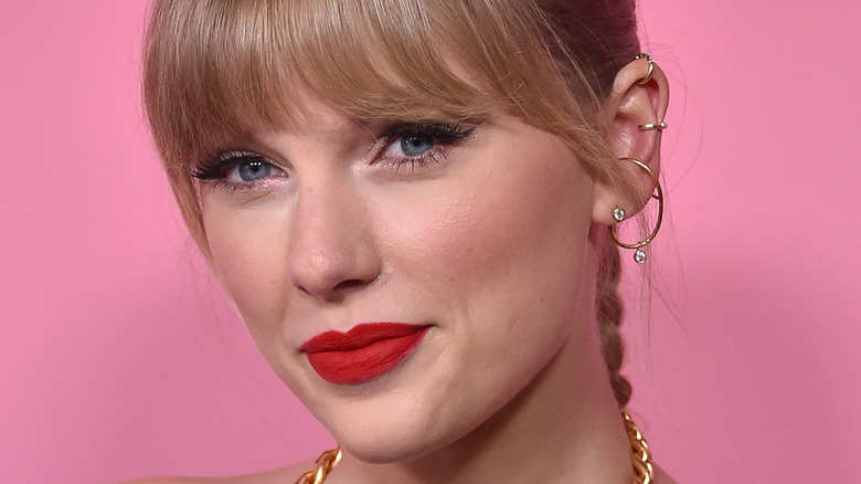 Taylor Swift arrives for the Billboard's 2019 Women in Music on December 12, 2019 in Hollywood,