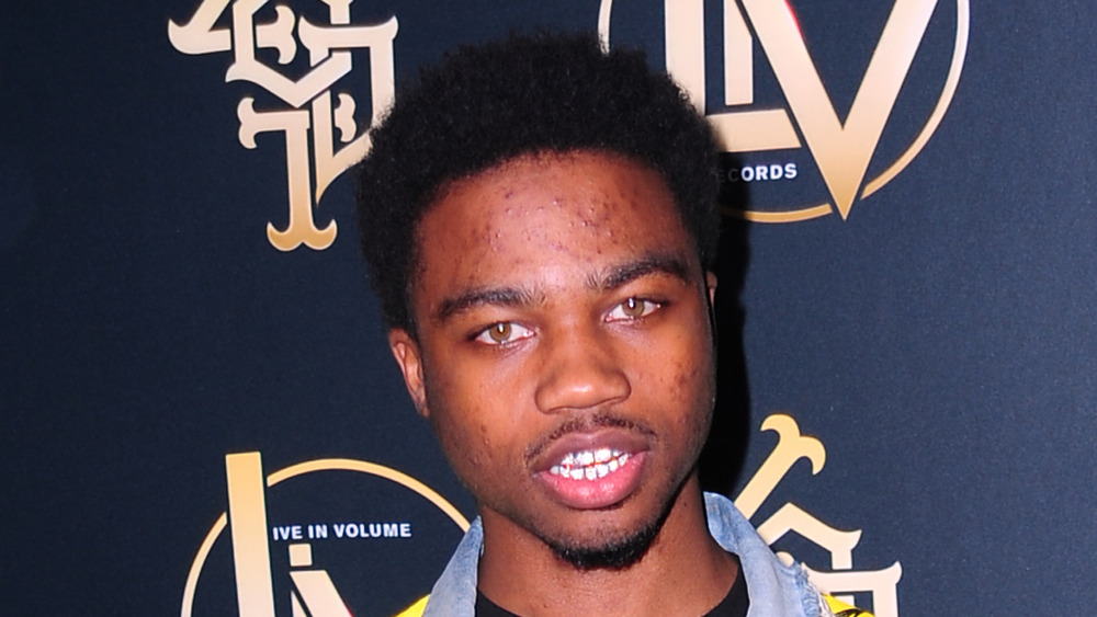 Roddy Ricch on red carpet