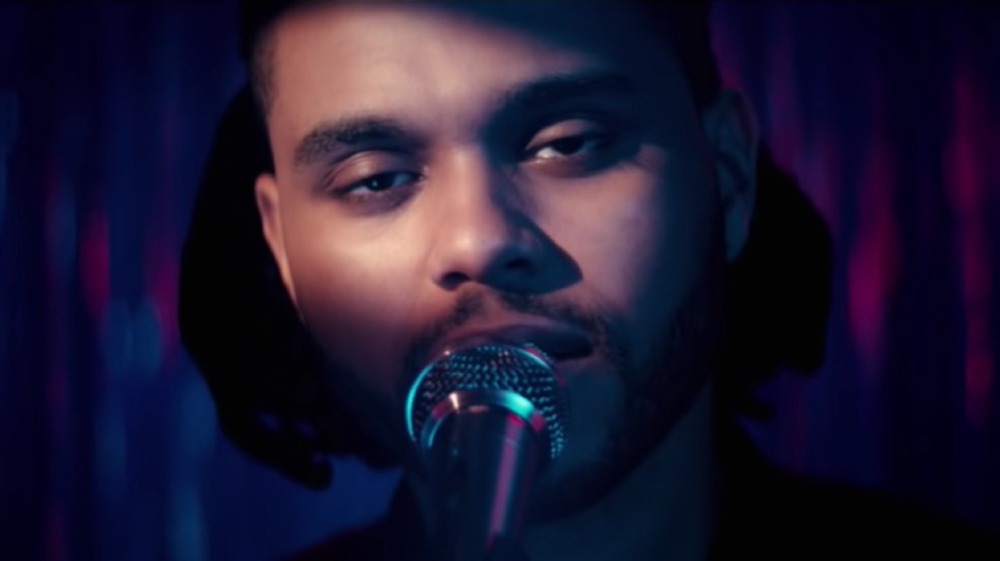 The Weeknd in his Can't Feel My Face video