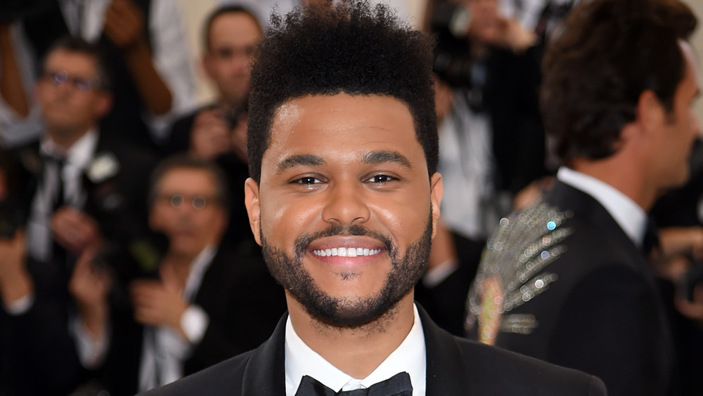 The Weeknd smile