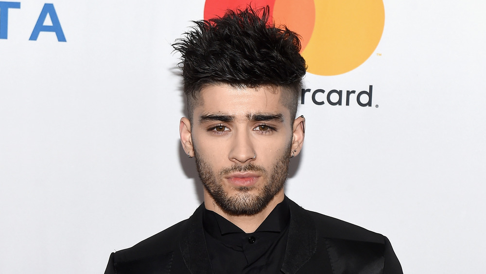 Zayn Malik giving a smoldering eye